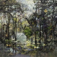 The glass house 150x170cm