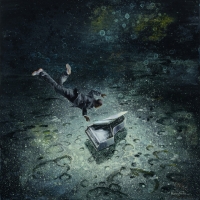 La note bleu 60x60cm